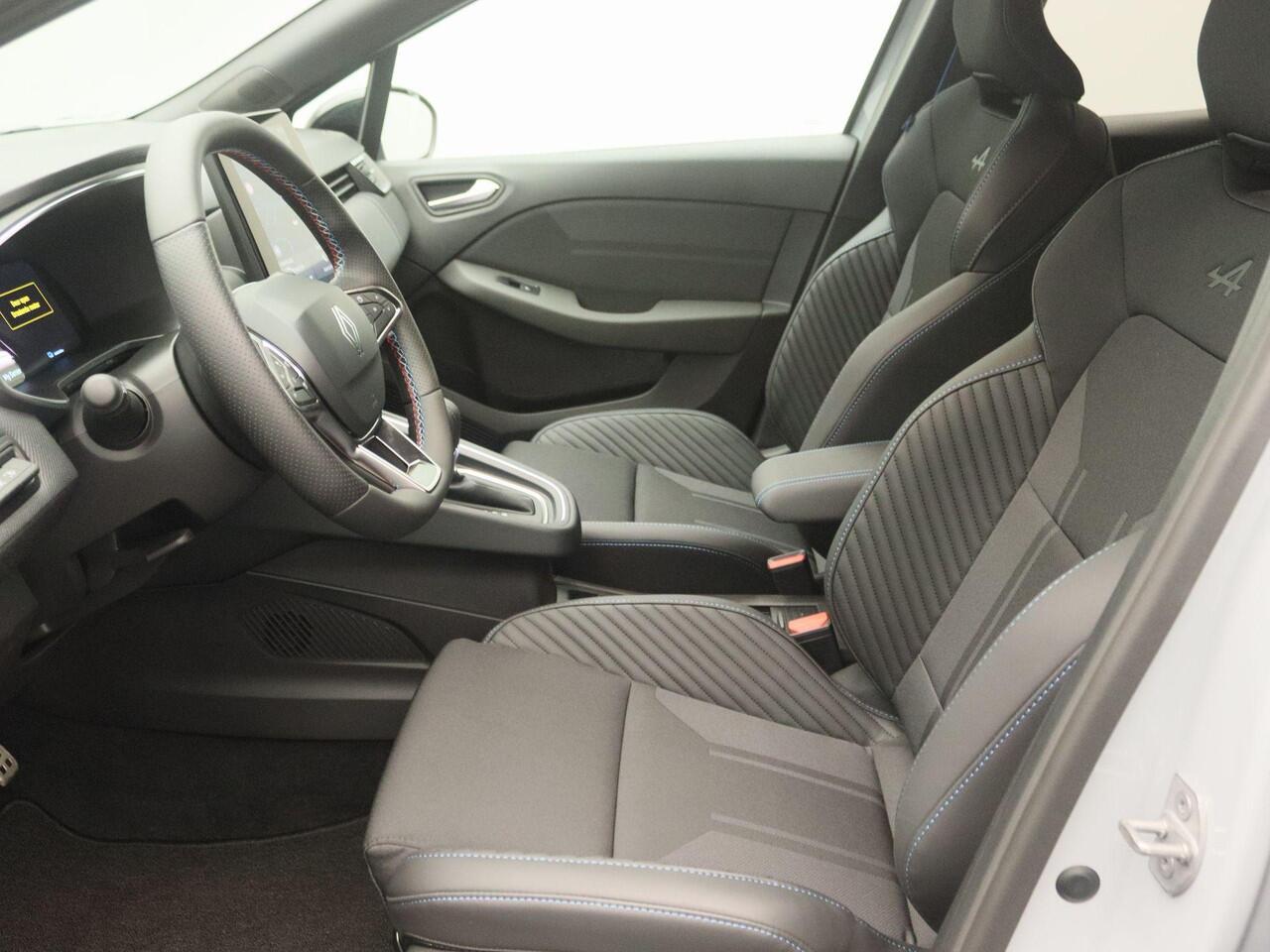 Renault CLIO E-Tech Full Hybrid 145 esprit Alpine | Automaat | instrumentenpaneel met 10" TFT kleurenscherm | adaptive cruise control | EASY LINK multimedia met 9,3" touchscreen | lichtmetalen wielen 17" 'La Fleche' |