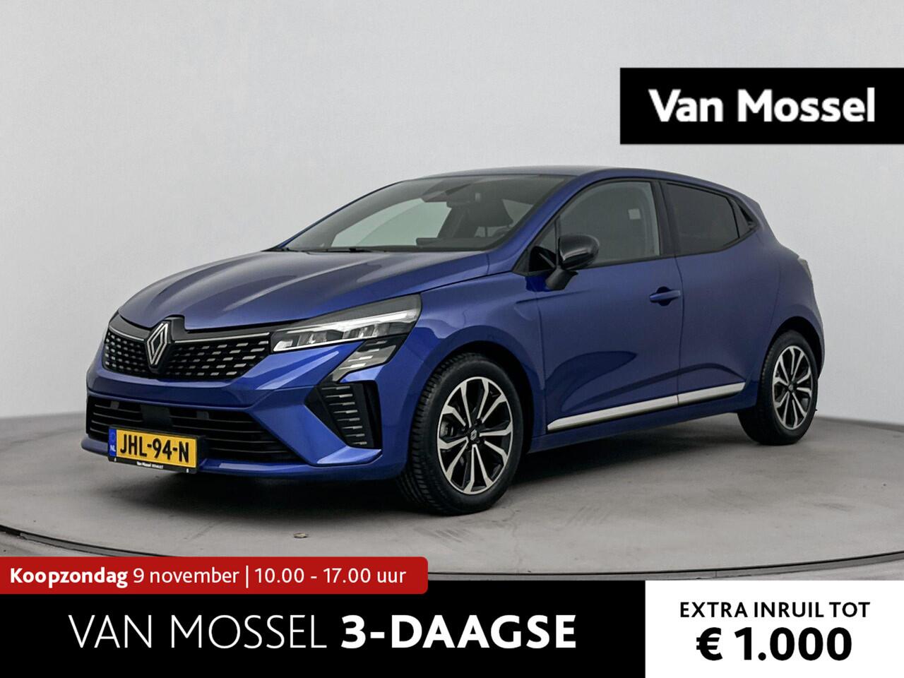 Renault CLIO 1.0 TCe 90PK GPF Techno | Navigatie met 9,3" Touchscreen | Climate Control | Cruise Control | Keyless Entry/Start | Armsteun Voor | Apple Carplay/Android Auto | Parkeersensoren + Camera | Lichtmetalen Velgen 16" |