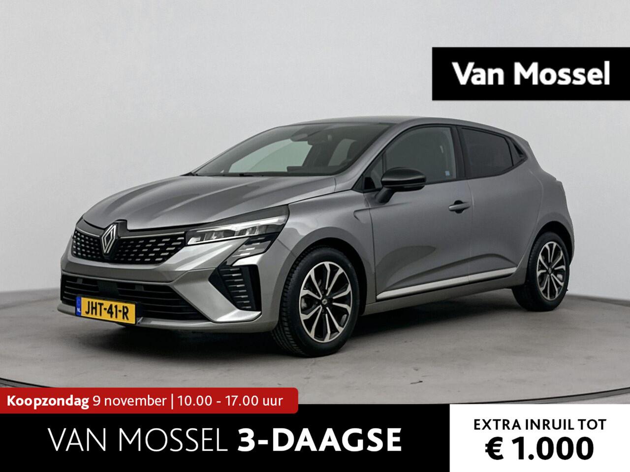 Renault CLIO 1.0 TCe 90Pk GPF techno | Navigatie met 9.3 Inch Scherm | Climate Control | Cruise Control | Parkeersensoren incl. Camera | Apple Carplay/Android Auto | Keyless Entry 7 Start | Lichtmetalen Velgen 16 Inch |