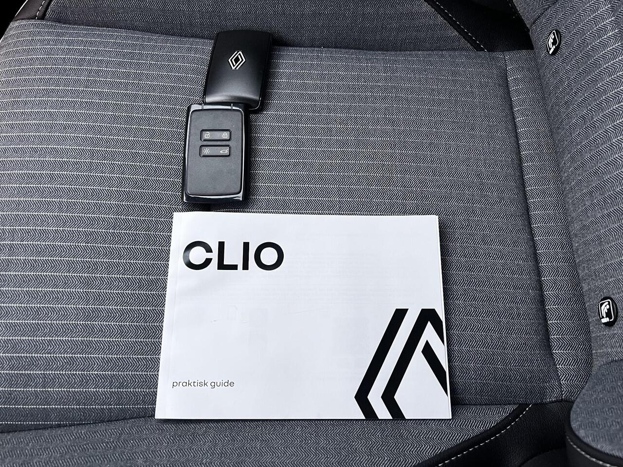 Renault CLIO 1.0 TCe 90 GPF techno / Fabrieksgarantie tot 07-2027 / Slechts 1.282 km / Stuur- en stoelverwarming / Navigatie / Apple Carplay Android / 16"LM wielen /