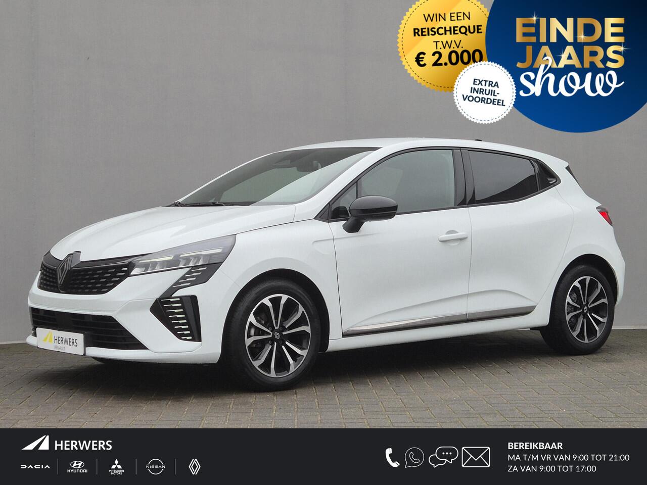 Renault CLIO 1.0 TCe 90 GPF techno Handgeschakeld / Fabrieksgarantie tot 04-2027 / Dealer onderhouden / Pack winter / Achteruitrijcamera / Stuur-en Stoelverwarming / Apple Carplay Android Auto / Navigatie /