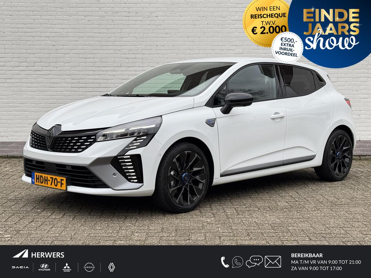 Renault CLIO 1.6 E-Tech Full Hybrid 145 esprit Alpine / DEMO / Pack BOSE / Dodehoek / Adaptive Cruise Control / 360 Camera / PDC / Parkeer Assistent / Stoel & Stuurwiel verwarming / LED / NAP / DAB /