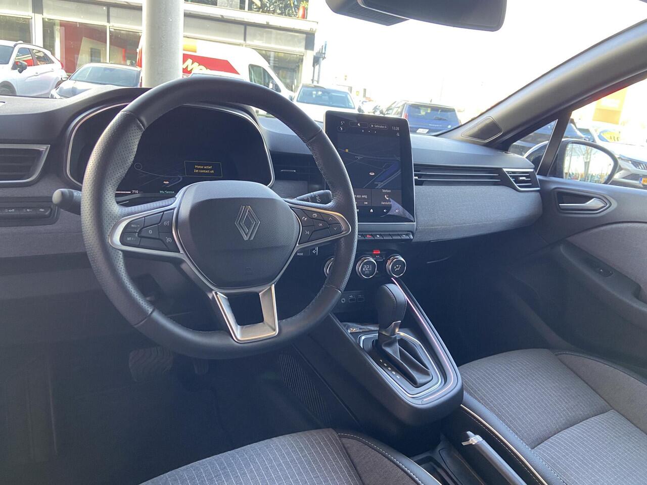 Renault CLIO 1.6 E-Tech Full Hybrid 145 techno LICHTMETAAL / PARKEERSENSOREN + CAMERA / CRUISE CONTROL / CLIMATE CONTROL / NAVI / 1E EIGENAAR!