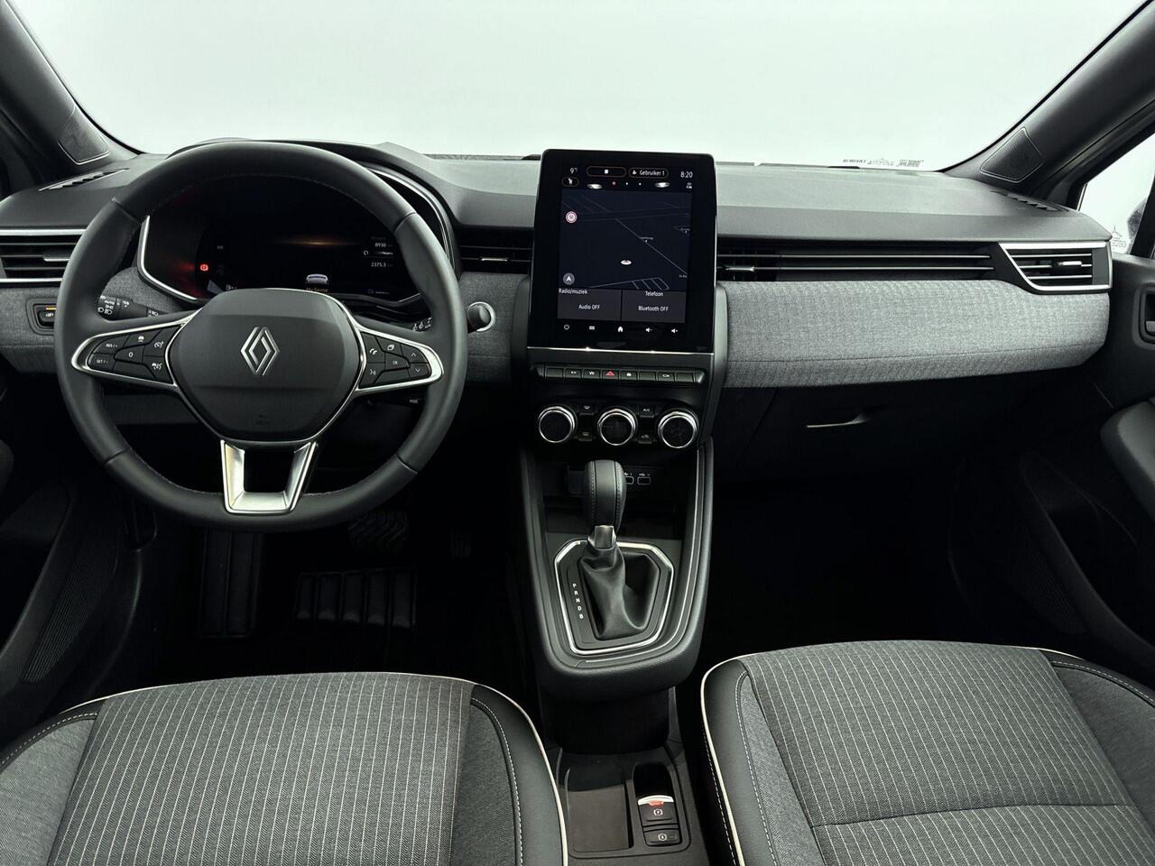 Renault CLIO 1.6 E-Tech Full Hybrid 145Pk techno | Navigatie | Climate Control | Cruise Control Adaptief | 360 Camera | Blind Spot Warning | Apple Carplay/Android Auto | Vitual Cockpit | Parkeersensoren Voor & Achter incl. Camera |