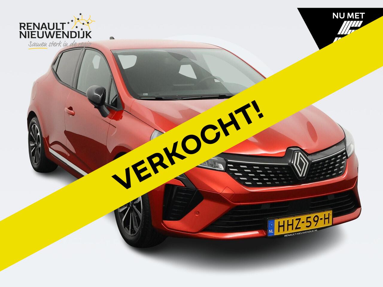 Renault CLIO 1.6 E-Tech Full Hybrid 145 techno AROUNDVIEW CAMERA / APPLE & ANDROID CARPLAY / NAVIGATIE / CRUISE CONTROL /