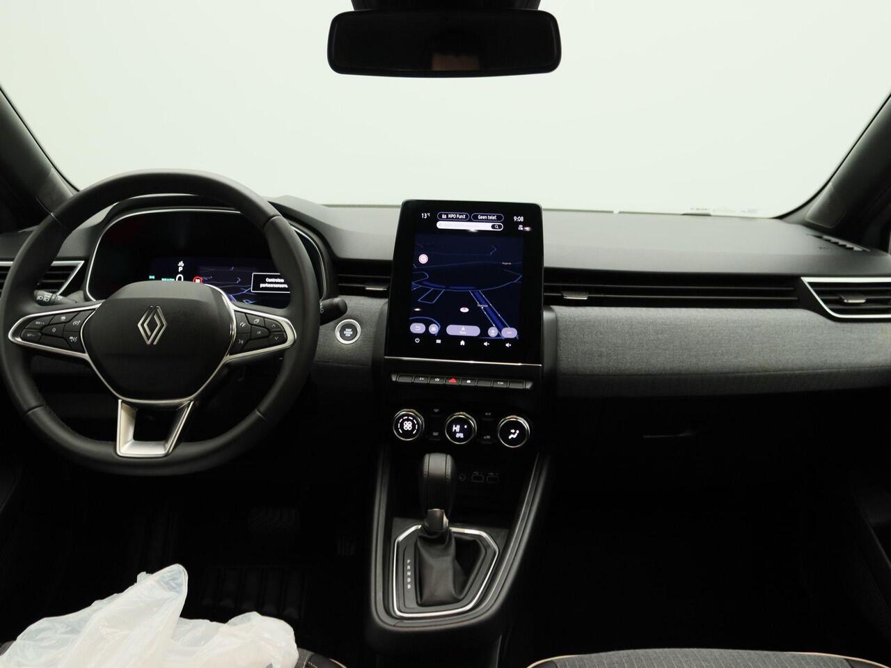 Renault CLIO E-Tech Full Hybrid 145 Techno | Automaat | Easy Link Navigatie met Apple CarPlay & Android Auto | Parkeersensoren v+a met 360 camera | Shark Fin antenne | Lichtmetalen velgen |