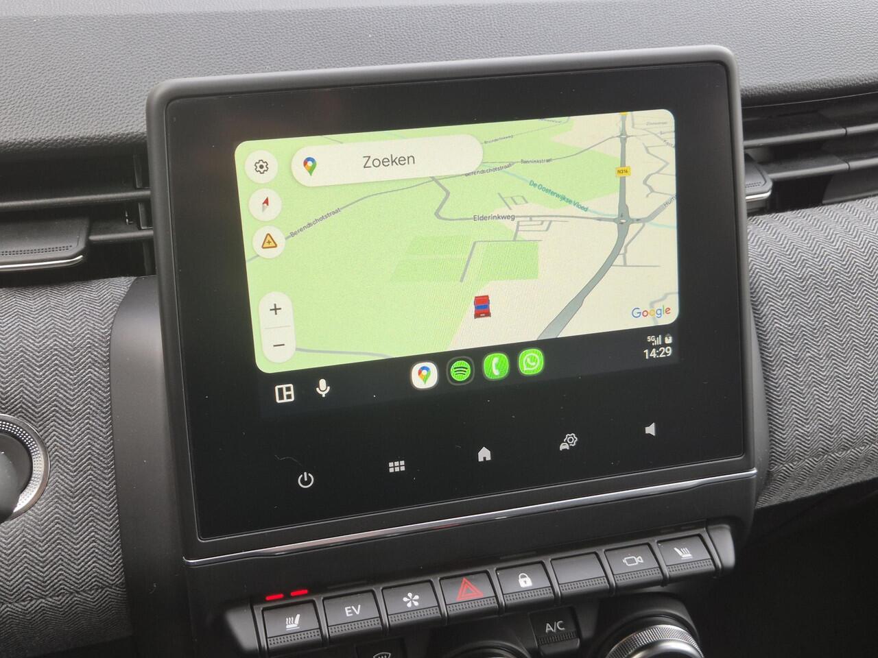 Renault CLIO 1.6 E-Tech Full Hybrid 145 Techno Automaat / Fabrieksgarantie tot 04-2027 / All Season Banden / 360 Graden Camera / Stoel & Stuurverwarming / Apple Carplay & Android Auto / Cruise Control / Draadloze Telefoon Lader /