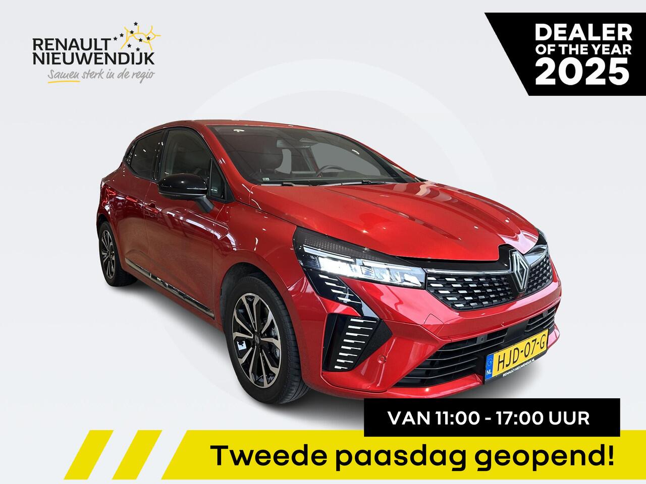 Renault CLIO 1.6 E-Tech Full Hybrid 145 techno | 360 CAMERA | PARKEERSENSOREN V+A | CLIMATE CONTROL | CRUISE CONTROL | APPLE CARPLAY