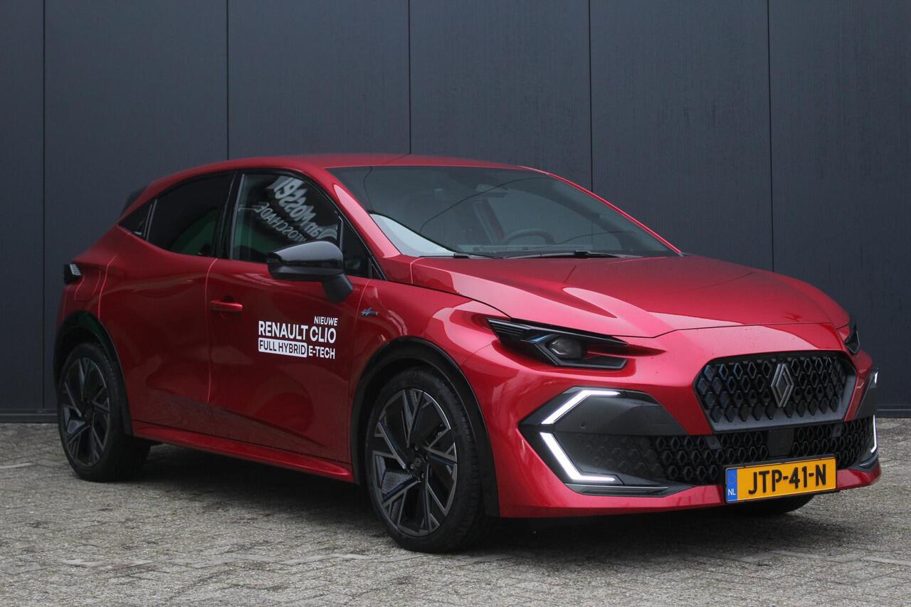 Renault CLIO 1.8 Hybrid 160Pk esprit Alpine | Google Navigatie | Apple & Android Carplay | Parkeersensoren Voor & Achter | 360 Camera | Climate Control | Stoel & Stuurverwarming | Keyless Entry | Privacy Glass |