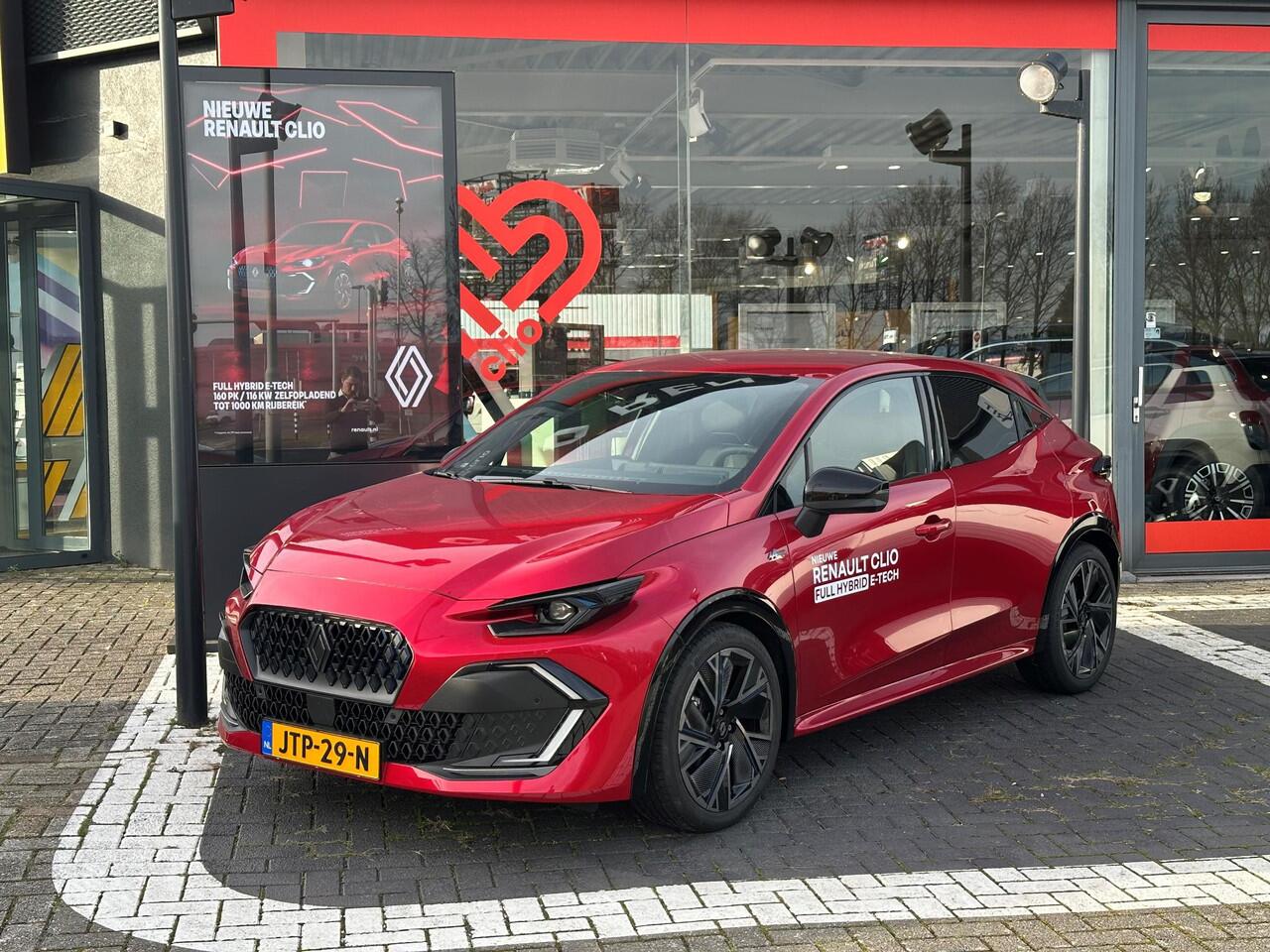 Renault CLIO Techno Full Hybrid E-Tech 160 pk l Tijdelijk introductievoordeel! l Gratis 5 jaar fabrieksgarantie!