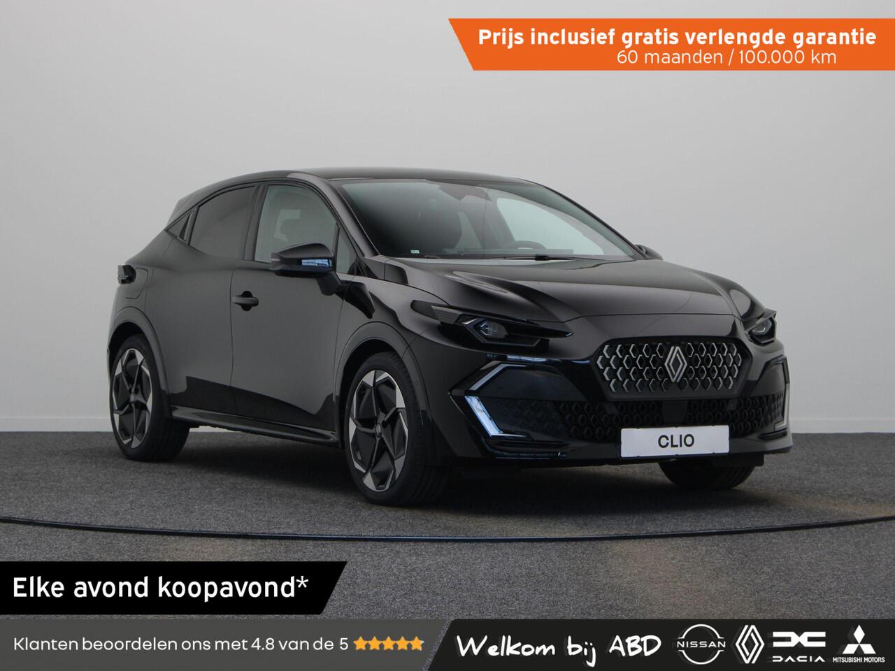 Renault CLIO Hybrid 160pk techno | Vijf jaar garantie | Stoelverwarming | 18" lichtmetalen velgen | 360 graden camera |