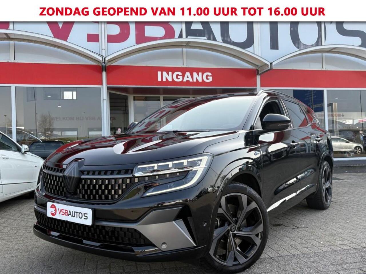 Renault ESPACE E-TECH FULL HYBRID 200 ESPRIT ALPHINE 12-2023. 7PERS AUT. PANO 360-CAMERA LED