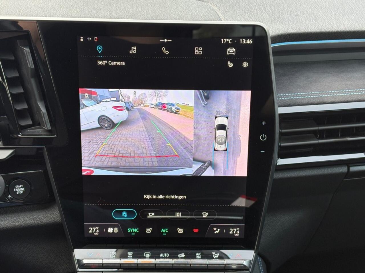 Renault ESPACE E-TECH FULL HYBRID 200 ESPRIT ALPHINE 12-2023. 7PERS AUT. PANO 360-CAMERA LED