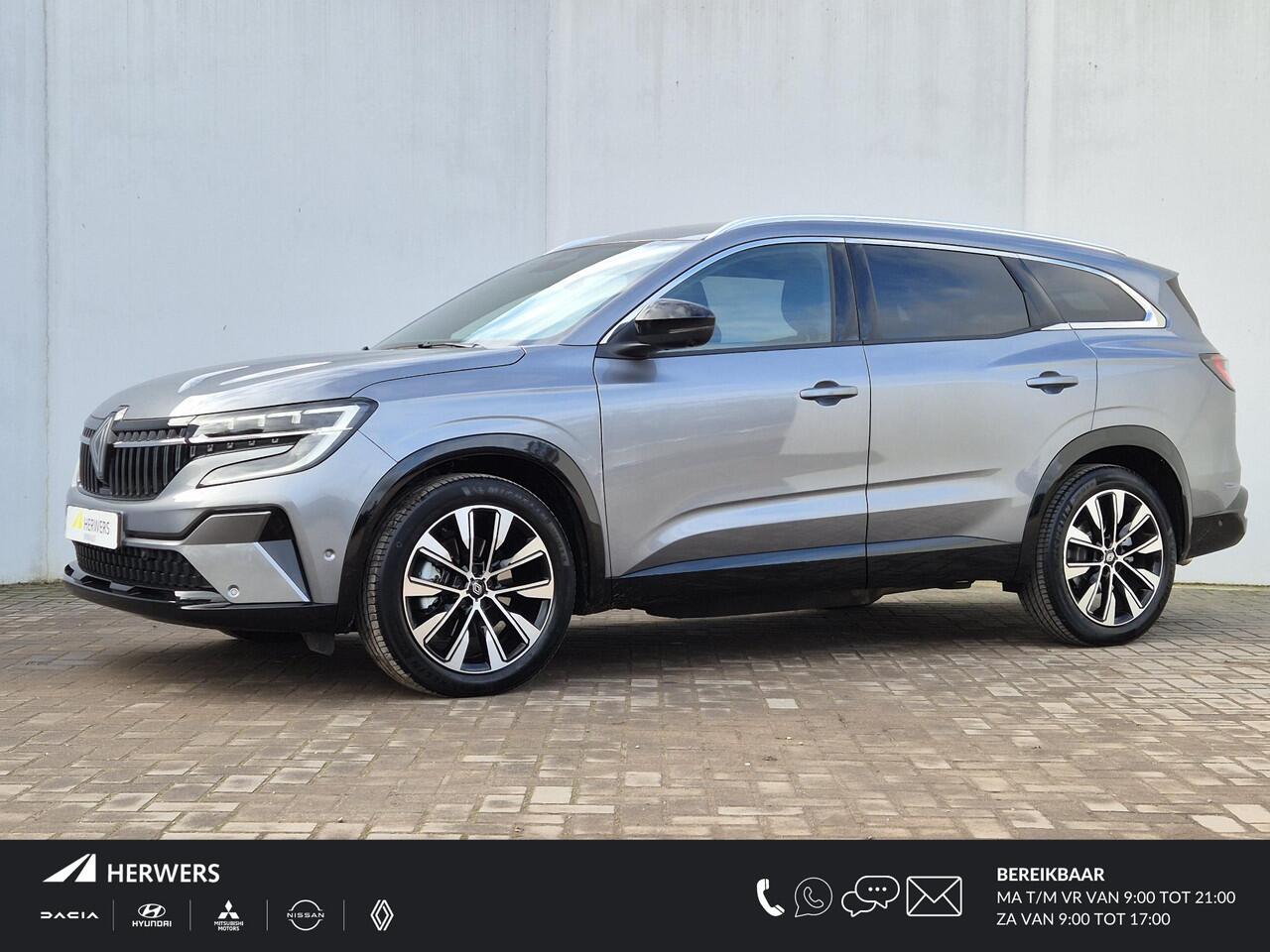 Renault ESPACE E-Tech Full Hybrid 200 techno 7p. / 360 Graden Camera / Adaptief Cruise Control / Elektrische Achterklep / / Navigatie / Apple Carplay & Android Auto / Lichtmetalen Velgen 19" /