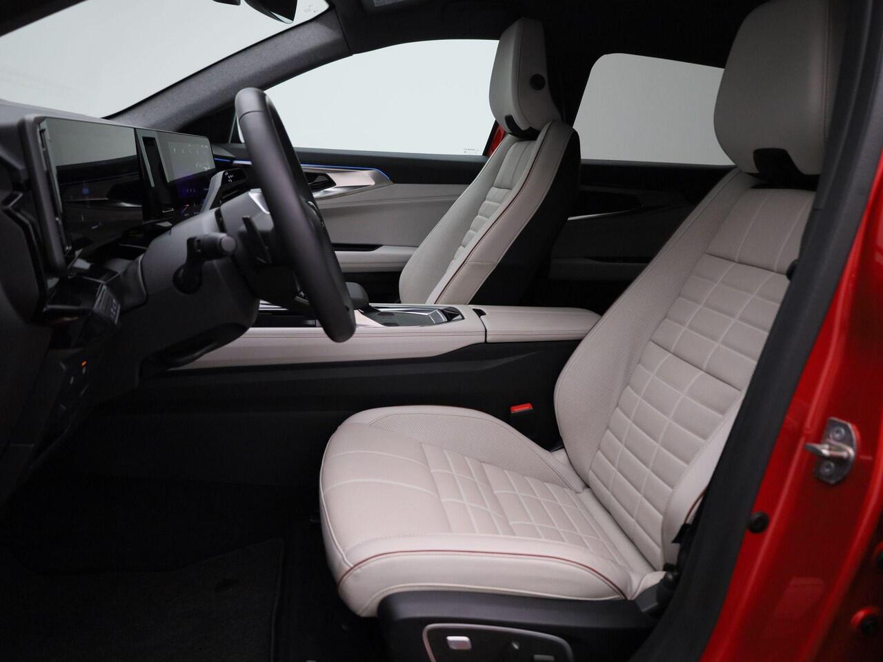 Renault ESPACE E-Tech full hybrid 200 iconic 7p. | Head-up Display | 4Control | 360-graden Camera | Stoel- & Stuurwielverwarming | Voorruit Verwarmd | Elektrisch Verstelbare Stoelen | Lederen Bekleding 'Gris Sable' | Adaptieve Cruise Control | 20" LMV "Effie'