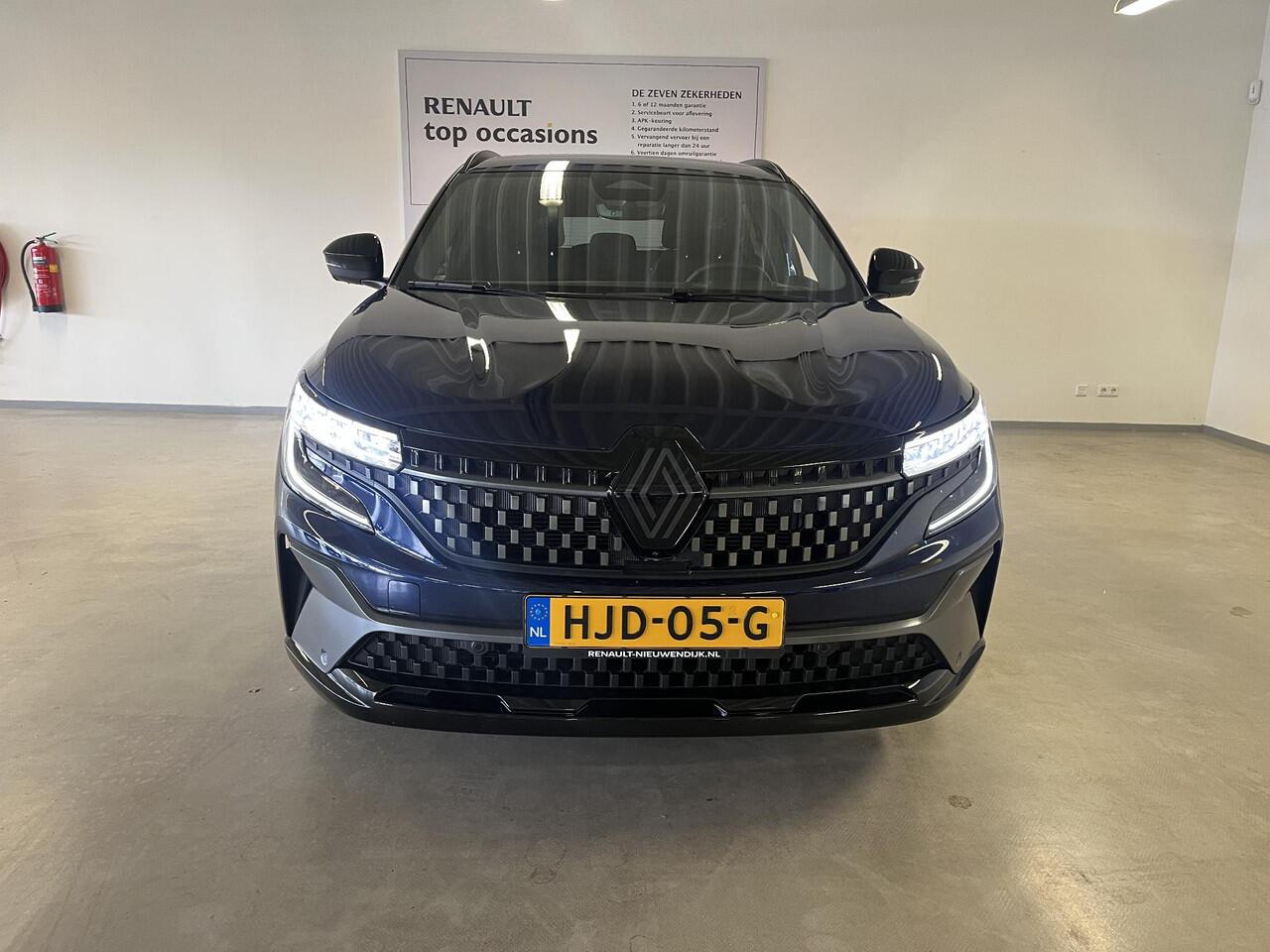 Renault ESPACE E-Tech full hybrid 200 esprit Alpine 7p. APPLE CARPLAY ANDROID AUTO / CLIMATE CONTROLE PARKEERSENSOREN RONDOM / CAMERA / ELEKTRISCHE ACHTERKLEP / ADAPTIEVE CRUISE CONTROLE.
