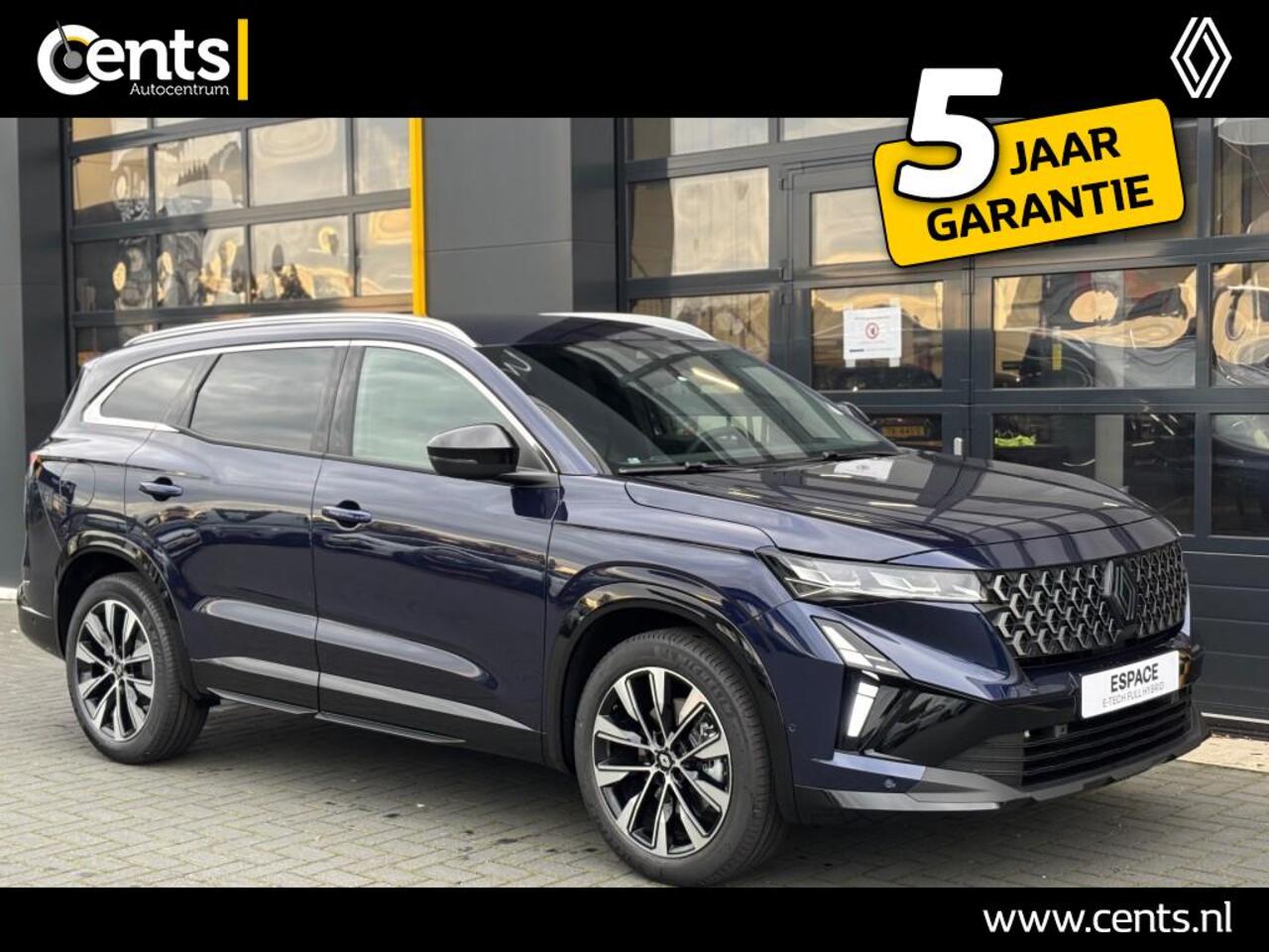 Renault ESPACE Techno Full Hybrid E-Tech 200 - 7 Zits Pack Solid