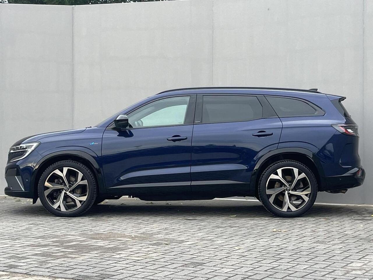 Renault ESPACE E-Tech full hybrid 200 esprit Alpine 7p. GLAZEN PANORAMA DAK/ 4 CONTROL ADVANCED/ PACK DRIVERS ASSIST/ PACK WINTER/ FULL LED/ PARK ASSIST RONDOM/ ELEK. BED. ACHTERKLEP/ 7 PERSOONS! ETC... RIJKLAAR!