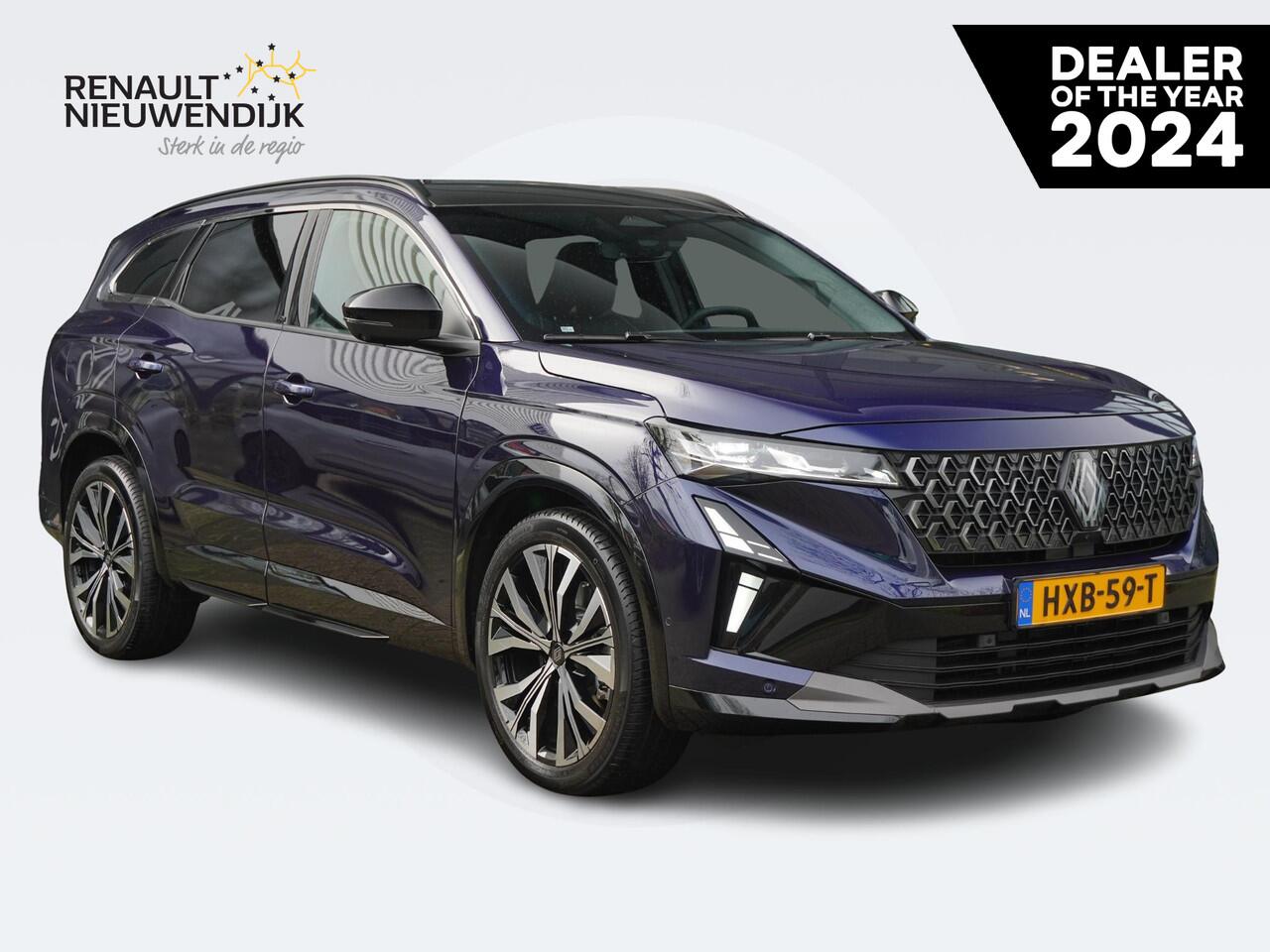 Renault ESPACE E-Tech full hybrid 200 iconic 5p. AUTOMAAT / 1.800KM / PANO / HARMAN-KARDON / NAVI / 360° CAMERA / STOELV. / STUURV. / E.L. ACHTERKLEP / ADAPT. CRUISE / CLIMATE / 4-CONTROL / 20'' LMV