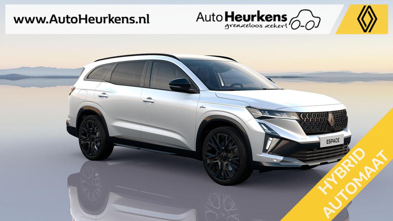 Renault ESPACE E-Tech full hybrid 200 esprit Alpine 7p. l Meer dan ¤ 4.000 voorraadvoordeel! l 5 jaar gratis fabrieksgarantie! l Uit voorraad leverbaar!