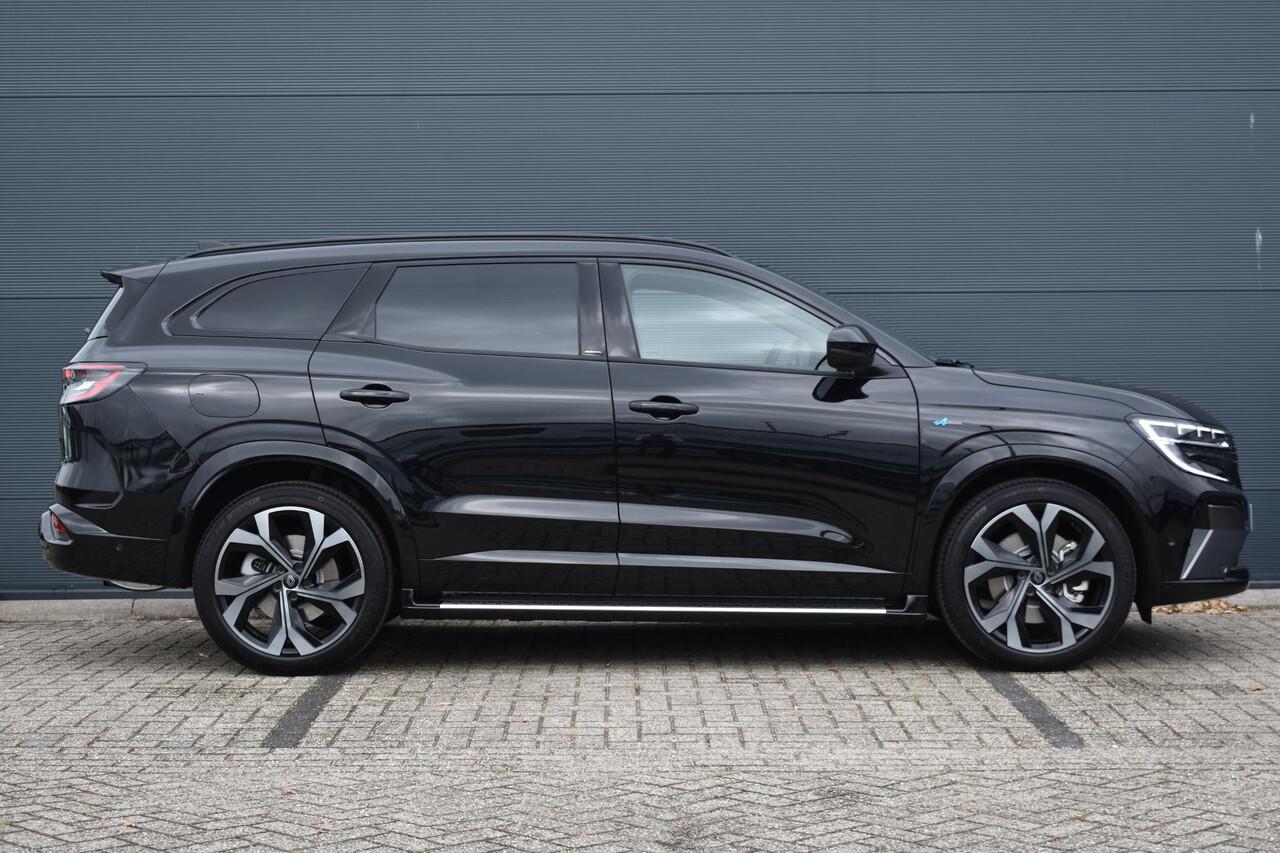 Renault ESPACE E-Tech Full Hybrid Esprit Alpine 5p. 200PK | Panoramadak | Sidesteps | Google Navigatie | 4Control | Stoel- en Stuurverwarming | 20" Inch Lichtmetalen Velgen | Apple CarPlay & Android Auto