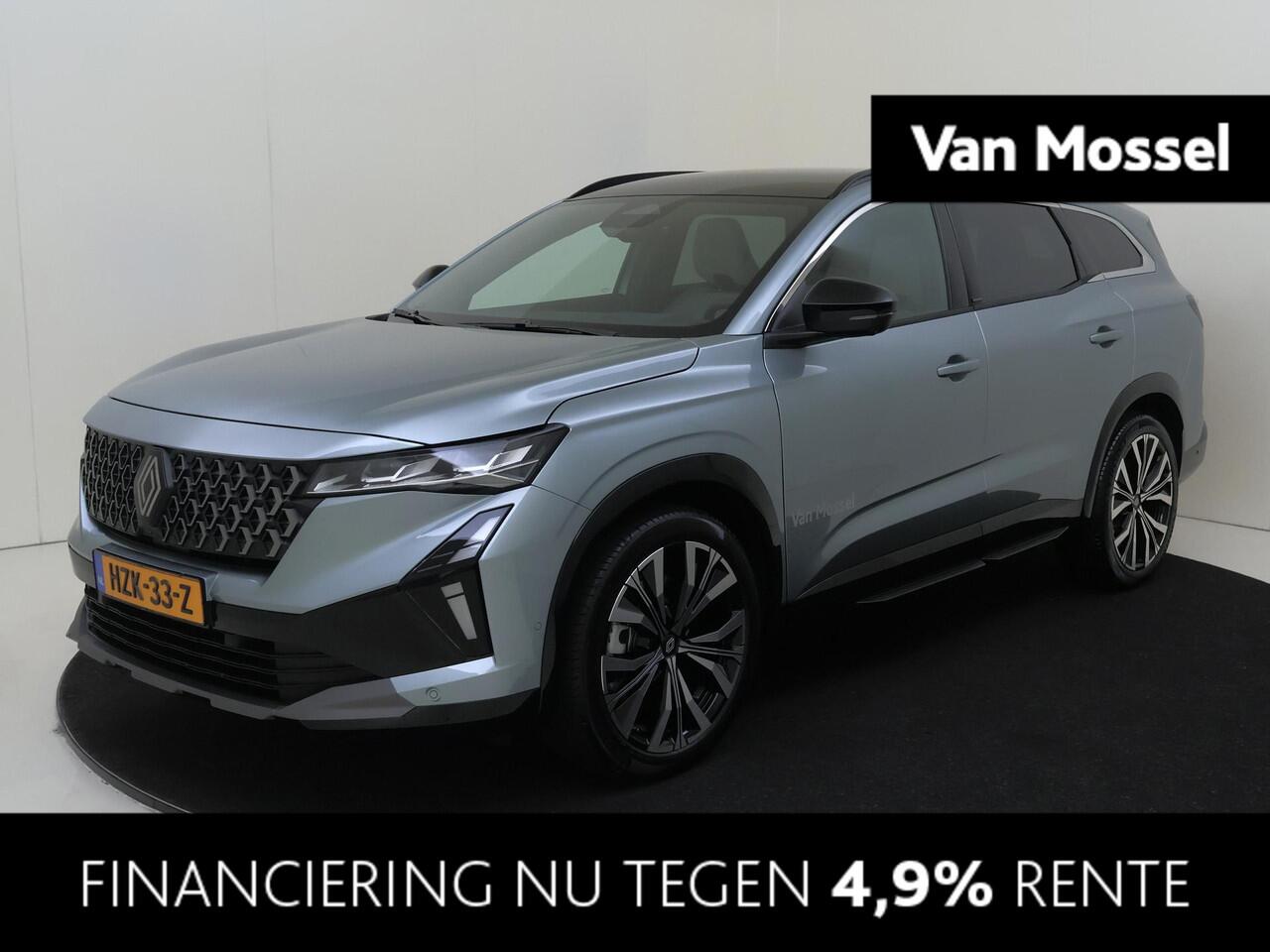 Renault ESPACE E-Tech Full Hybrid Iconic 5p. 200PK | Head-Up Display | Solarbay Panoramadak | Harman Kardon Audio | Volleder Interieur | 360 Camera | 20'' Inch Velgen | Stoelmassage | Apple CarPlay & Android Auto