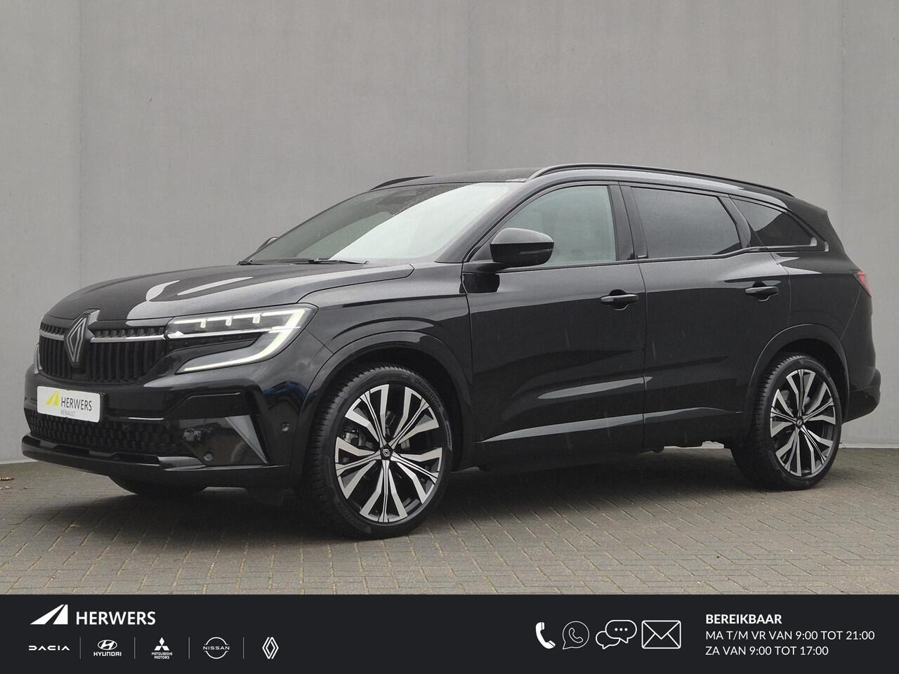 Renault ESPACE E-Tech full hybrid 200 iconic 7p. Automaat / 7 Persoons / Fabrieksgarantie tot 02-2027 / Dealer onderhouden / Allseason banden / Pack Harman Kardon premium sound / Pack Advanced Drive Assist / Panoramadak / Elektrische achterklep /