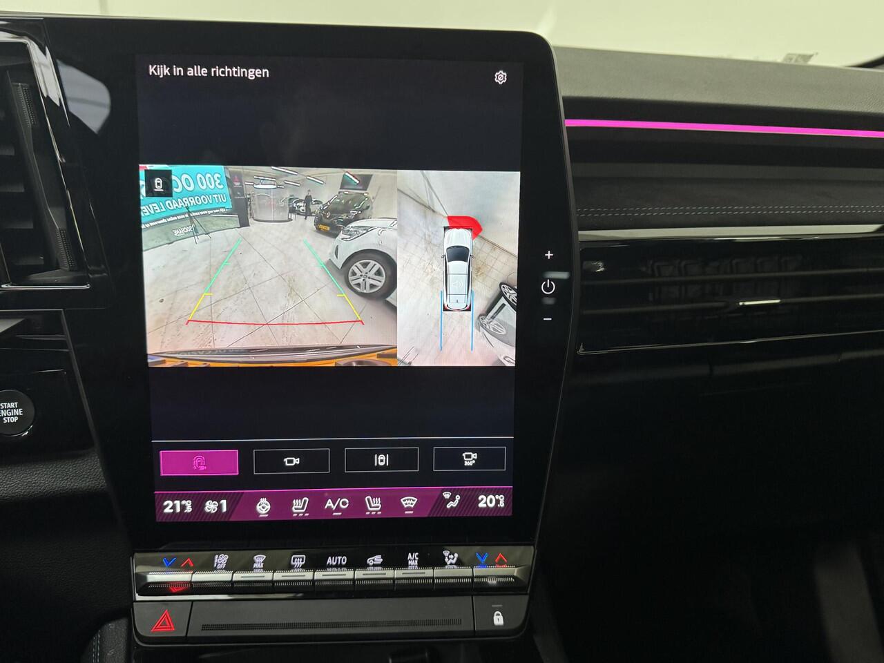 Renault ESPACE E-Tech full hybrid 200 Esprit Alpine 7p. | Navigatie | Panoramadak | Harman / Kardon | 360° Camera | Stoel + Stuurverwarming |