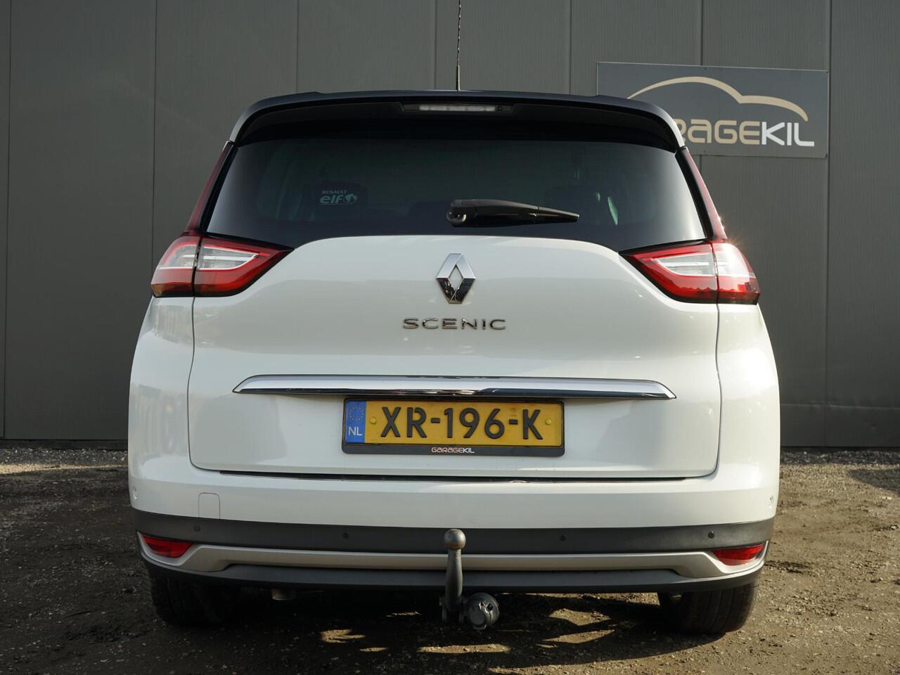 Renault GRAND SCENIC 1.3 TCe Bose 7p. Orig. NL / Dealer onderh. / AUTOMAAT / Easy Life Pack / Trekhaak / Two-Tone / Metallic wit / 7-Persoons / LED
