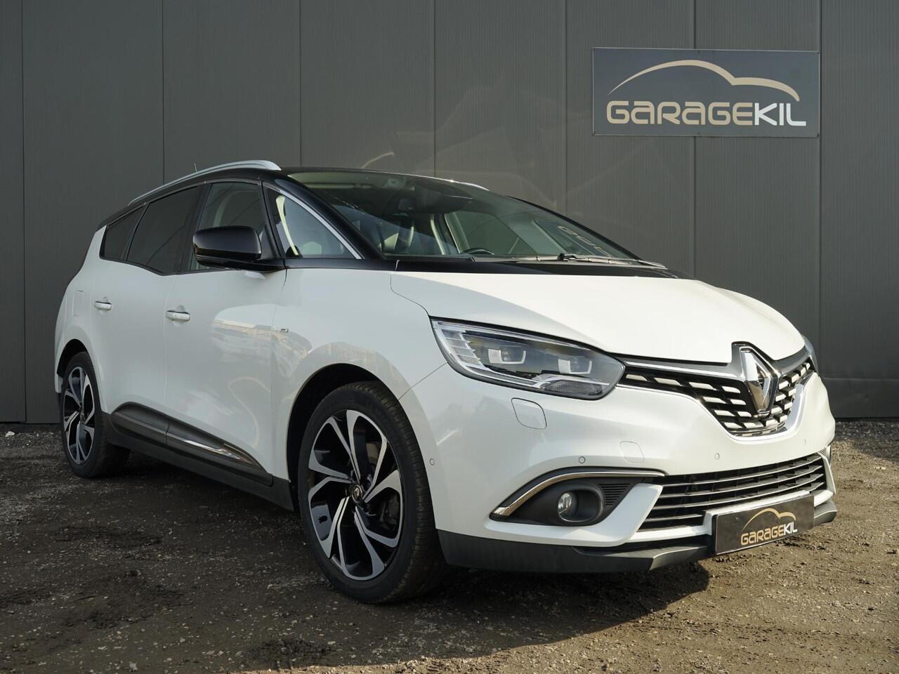 Renault GRAND SCENIC 1.3 TCe Bose 7p. Orig. NL / Dealer onderh. / AUTOMAAT / Easy Life Pack / Trekhaak / Two-Tone / Metallic wit / 7-Persoons / LED