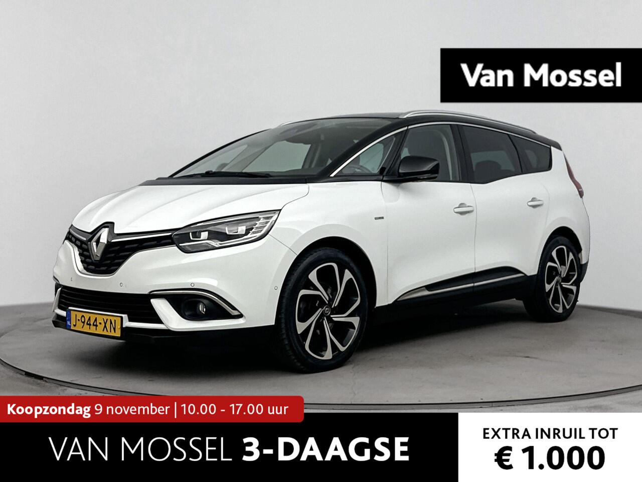 Renault GRAND SCENIC 1.3 TCe Bose 7p. 140Pk | Navigatie | Apple & Android Carplay | Climate Control | Parkersensoren Voor & Achter | Achteruitrijcamera | Panorama-Dak | Bose Geluidsysteem | Privacy Glass | Keyless Entry |