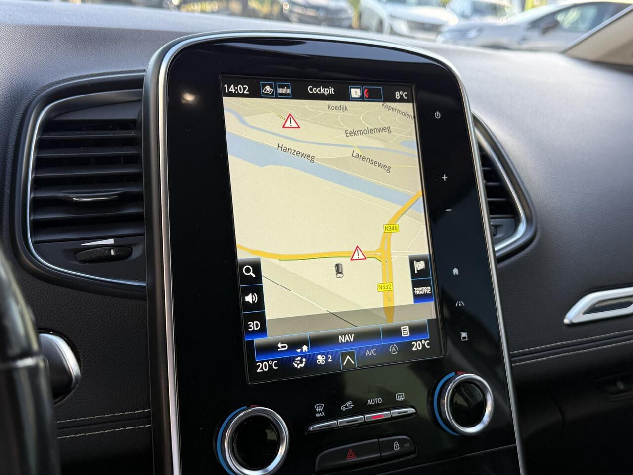 Renault GRAND SCENIC 1.3 TCe Intens 7p. | Trekhaak | Navigatie | Achteruitrijcamera | LED | DAB | Climate Control | Key-less | Cruise Control | Lichtmetaal |