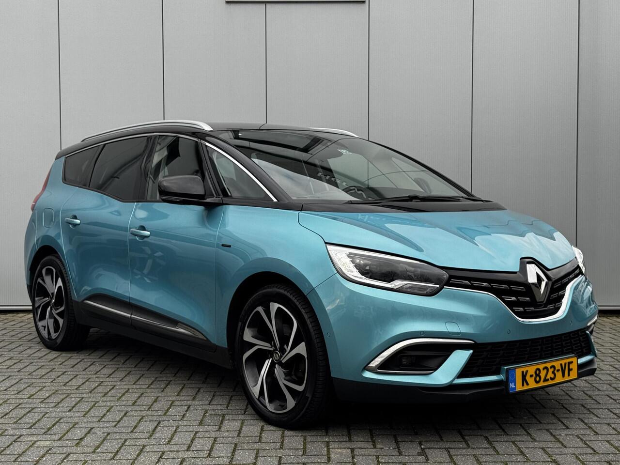 Renault GRAND SCENIC 1.3 TCe Intens 7 persoons! / Trekhaak 1.500 KG Trekgewicht / Adaptieve Cruise Control / Navigatie / Climate Control / Stoelverwarming / Parkeersensoren Voor + Achter / Achteruitrijcamera / 20 Inch Lichtmetalen Velgen /