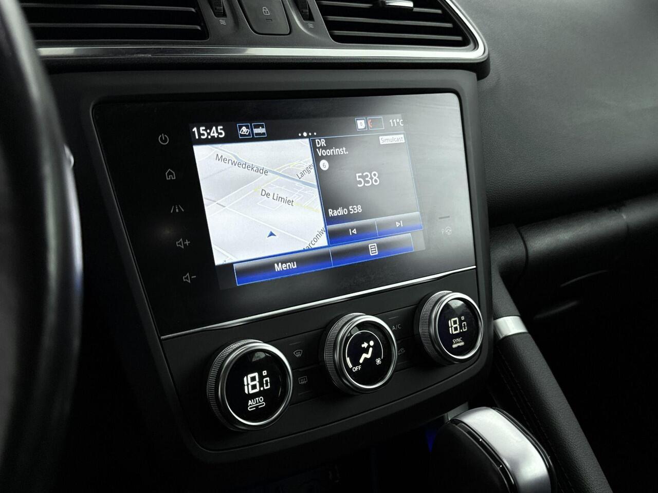 Renault KADJAR 1.3 TCe 140Pk EDC Intens Automaat | Navigatie | Climate Control | Cruise Control | Lederen Bekleding | Stoelverwarming | Lichtmetalen Velgen 19 Inch | Apple Carplay/Android Auto |