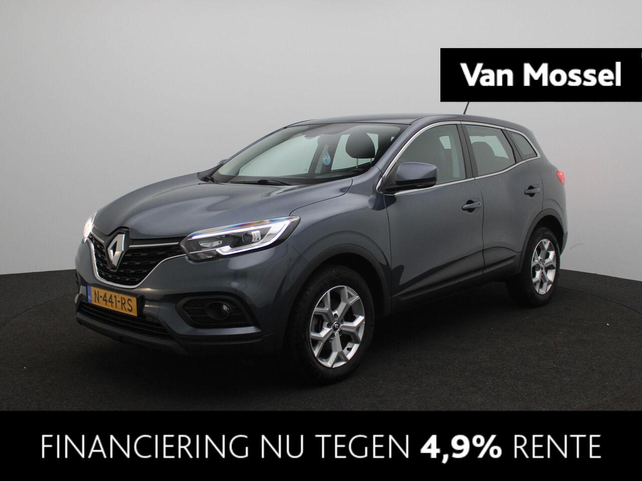 Renault KADJAR TCe 140 Zen | R-Link multimedia met Apple CarPlay & Android Auto | Parkeersensoren v+a | Shark fin antenne | Lichtmetalen wielen 17" 'Aquila' | Privacy glass | Metaalkleur |