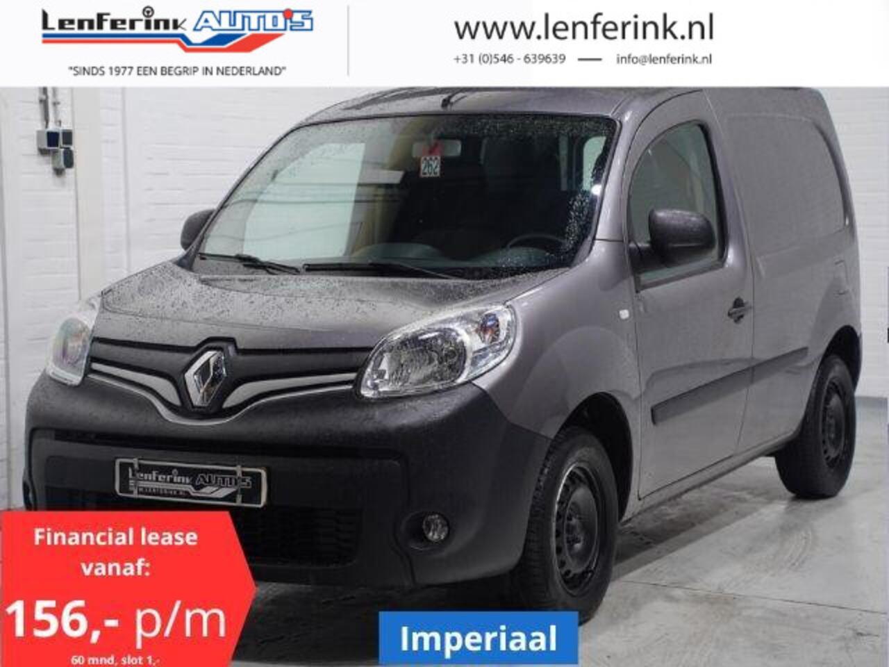 Renault KANGOO 1.5 dCi 75 pk Comfort Airco, Imperiaal Cruise Control, PDC achter, 1e Eigenaar, NAP, 2-Zits, Slechts 77 dkm