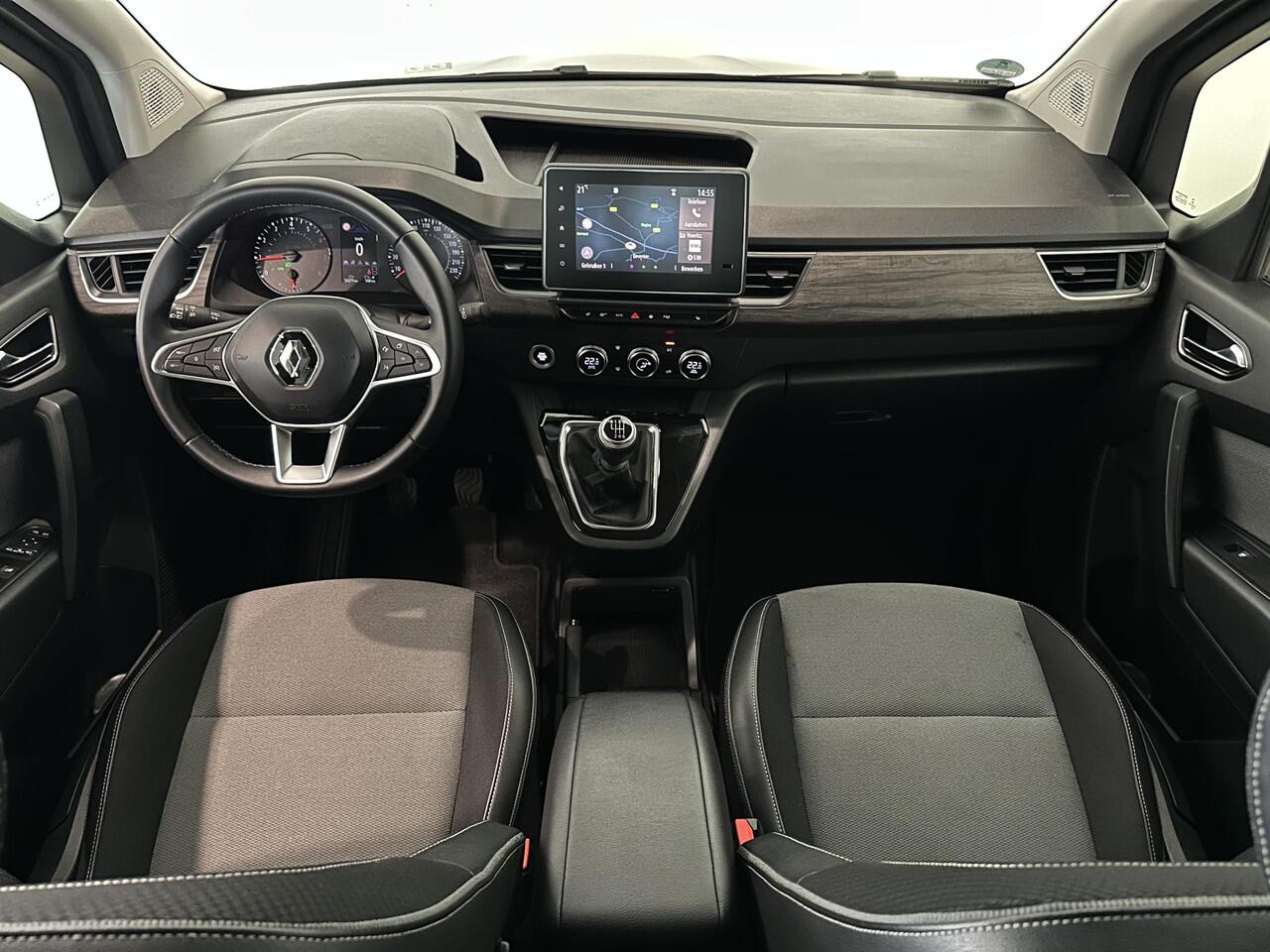 Renault KANGOO 1.3 TCe 130 GPF Techno | Keyless | Stoelverwarming | Navigatie | Climate Control | Cruise Control | Lichtmetalen velgen 17" | Parkeersensoren voor, zij, achter en achteruitrijcamera