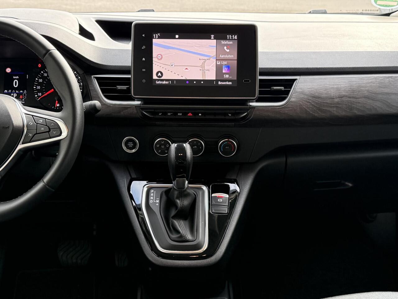 Renault KANGOO TCe 130 EDC Techno | Navigatie | Achteruitrijcamera | Stoelverwarming | LED | DAB | Key-less | Dodehoek detectie | Parkeersensoren | Cruise Control |