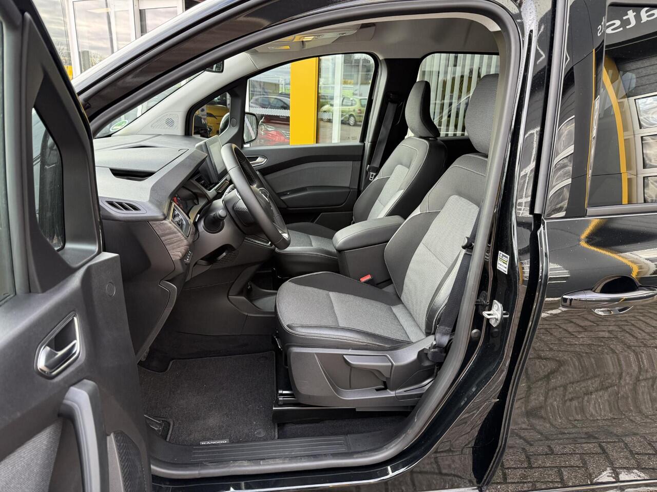 Renault KANGOO TCe 130 EDC Techno | Navigatie | Achteruitrijcamera | Stoelverwarming | LED | DAB | Key-less | Dodehoek detectie | Parkeersensoren | Cruise Control |