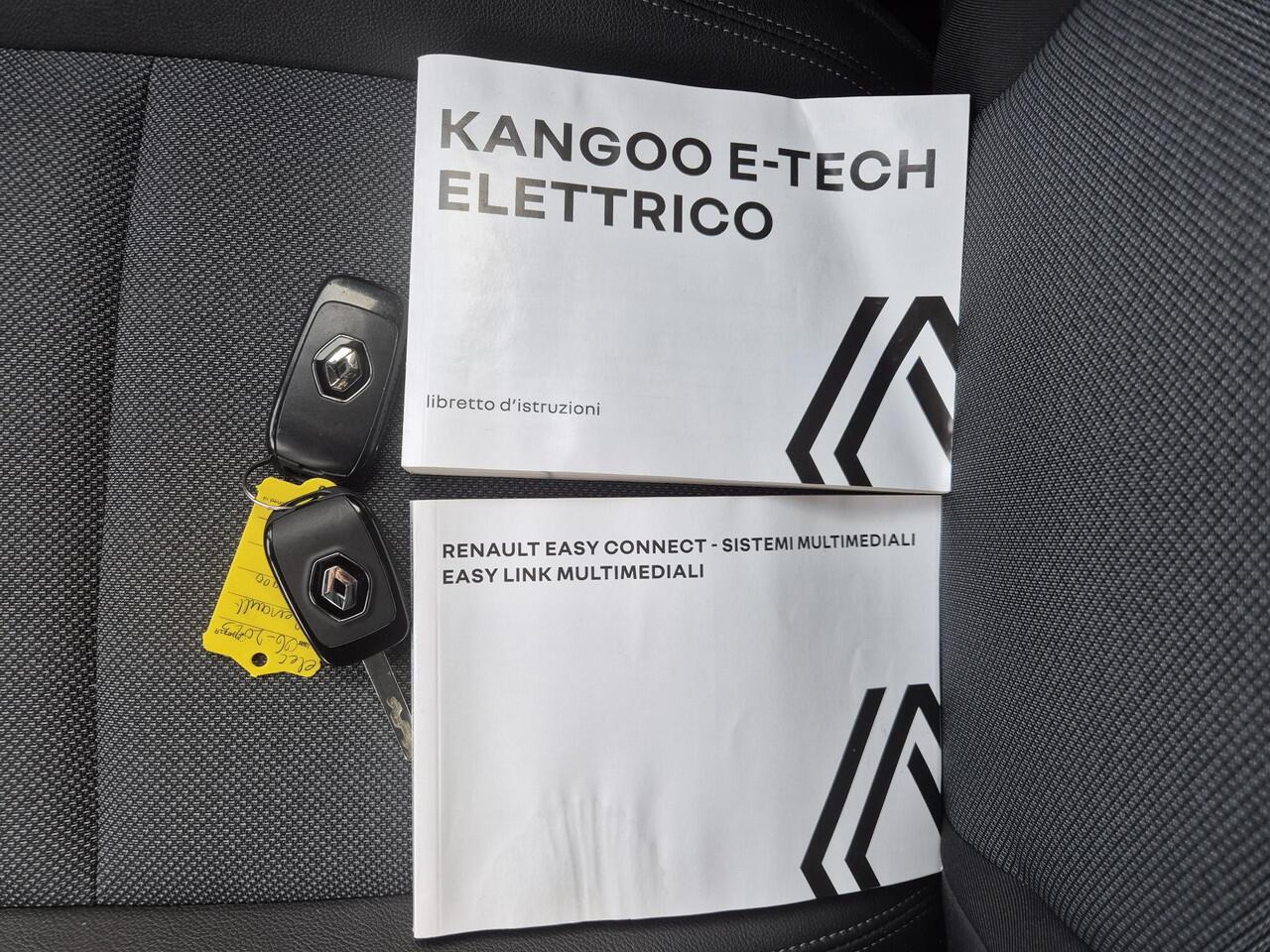 Renault KANGOO E-Tech Advance L1 Open Sesame 44 kWh Automaat / Allseason banden / actieradius 287 km / Navigatiesysteem via Apple Carplay Android Auto / Cruise control / Achterdeuren / Schuifdeur Rechts / Climate control / Parkeersensoren achter /
