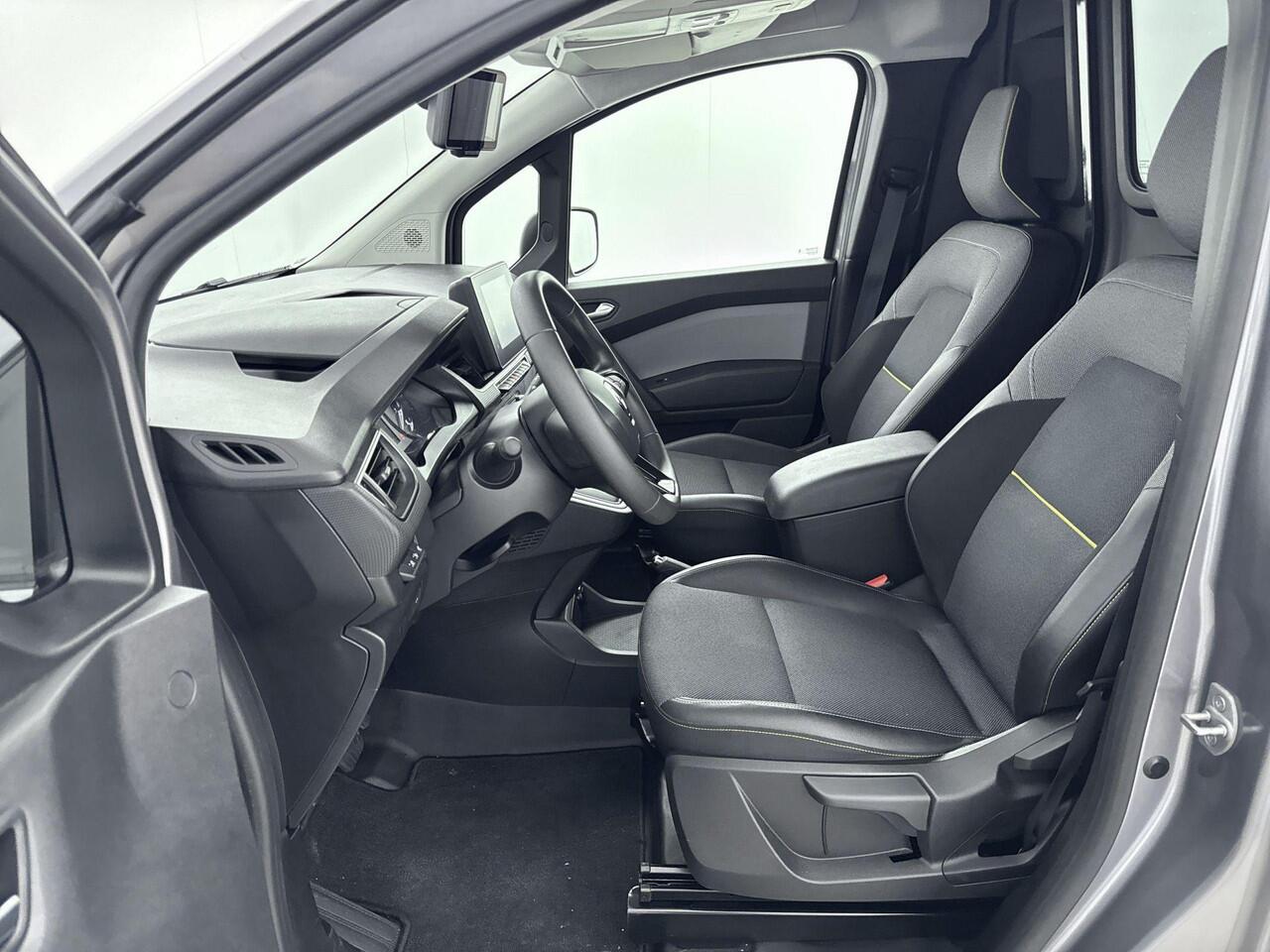 Renault KANGOO E-Tech Extra 11 kW 44 kWh 122Pk L1 | Navigatie | Apple & Android Carplay | Achteruitrijcamera | Climate Control | Parkeersensoren Voor & Achter | Verwarmbare Voorstoelen | Cruise Control & Snelheidsbegrenzer |