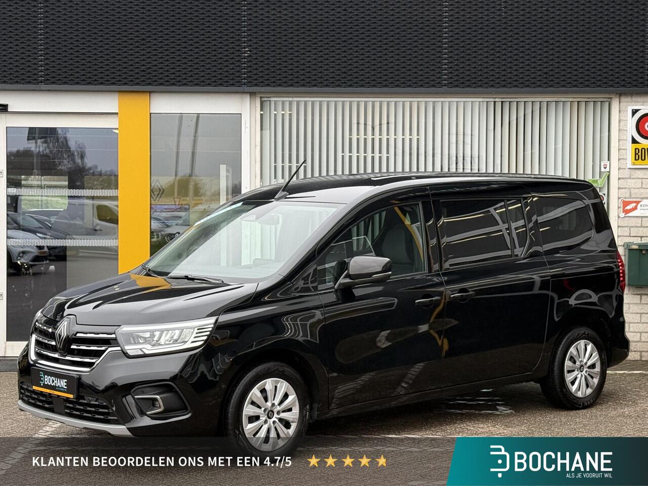 Renault KANGOO 1.3 TCe 130 GPF Techno L2 | 7 PERSOONS | Cruise adaptief | Navigatie | DAB | LED | Key-less | Climate Control | Dodehoek detectie |