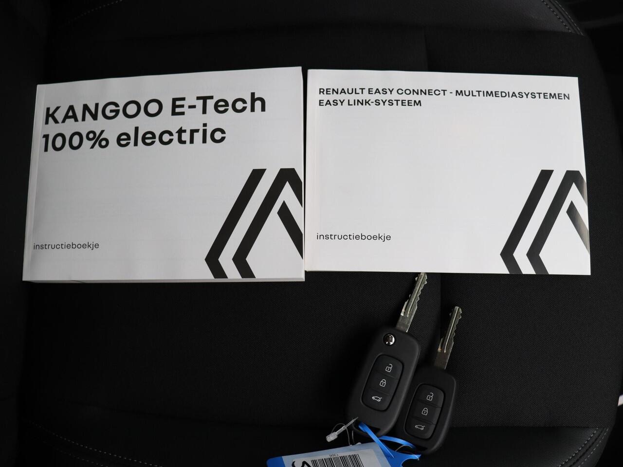 Renault KANGOO E-Tech Advance 22 kW 44 kWh | Achteruitrijcamera | Vierseizoenbanden |