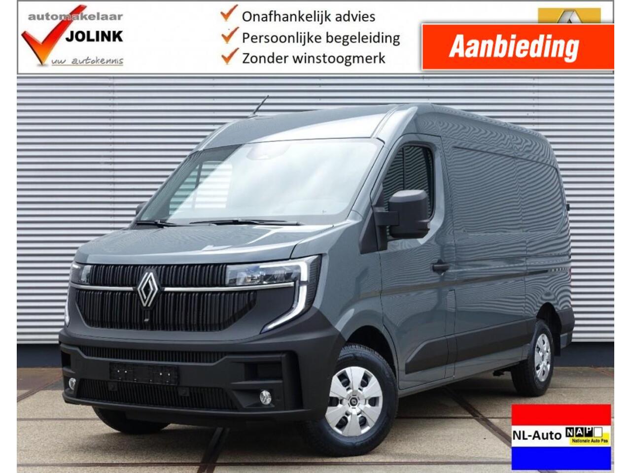 Renault MASTER (3 stuks) T35 2.0 dCi 150 L2H2 Extra I BPM vrij I NL-Auto I â¬ 15.000,- voordeel ! I