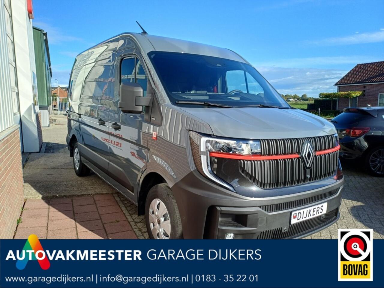 Renault MASTER RED VAN 170 Pk Grey Urbain VOL BPM Vrij Camera PDC V+A Trekhaak