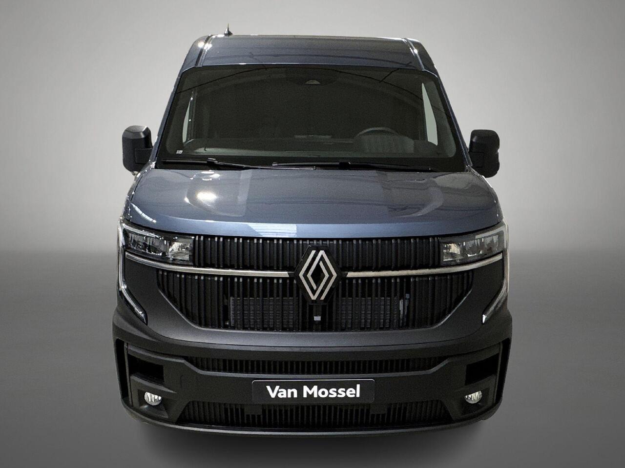 Renault MASTER T35 2.0 dCi 130pk L2H2 Advance | Nieuw | BPM-vrij | Rijklaarprijs | Dubbele schuifdeur | navigatie | vierseizoenbanden met spatschermen | trekhaak |,houtenvloer en kunststof wandbekleding | achteruitrijcamera | rear step | geintegreerde opstap in de achte