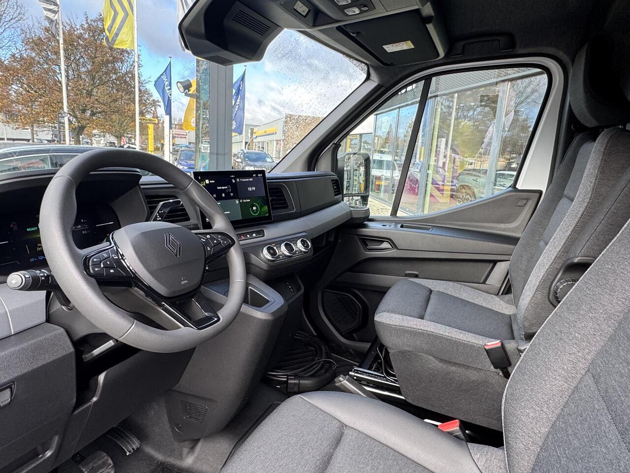 Renault MASTER E-Tech T35 L3H2 Advance long range 87 kWh ** KOERIERS-SPECIFICATIES | achterdeuren 270-graden te openen | bijrijdersstoel | parkeerpakket **