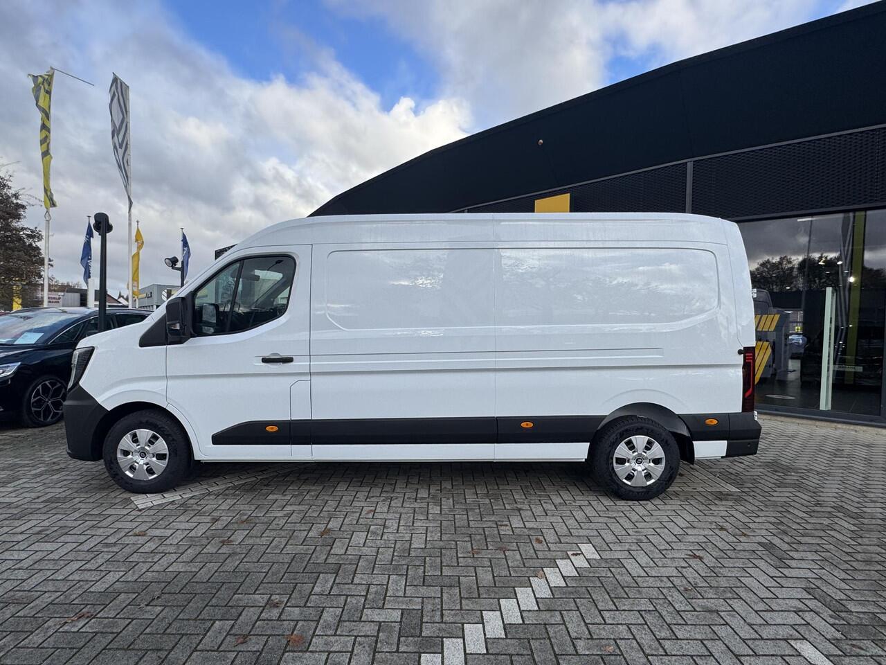 Renault MASTER E-Tech T35 L3H2 Extra long range 87 kWh ** KOERIERS-SPECIFICATIES | achterdeuren 270-graden te openen | bijrijdersstoel | parkeerpakket **