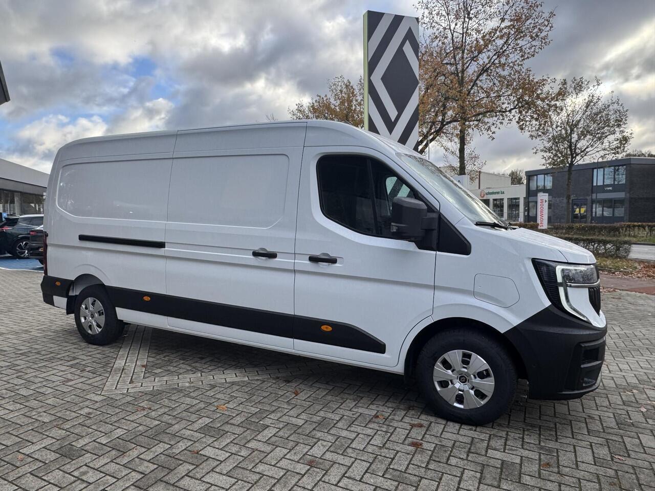 Renault MASTER E-Tech T35 L3H2 Extra long range 87 kWh ** KOERIERS-SPECIFICATIES | achterdeuren 270-graden te openen | bijrijdersstoel | parkeerpakket **