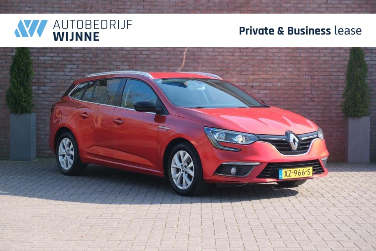 Renault MEGANE 1.3 TCe 140pk Estate Limited | Navi | App Connect | Climate | Cruise | Keyless | PDC | Trekhaak